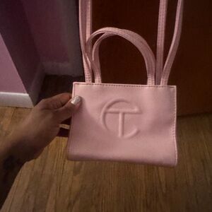 Telfar Light Pink Mini Bag